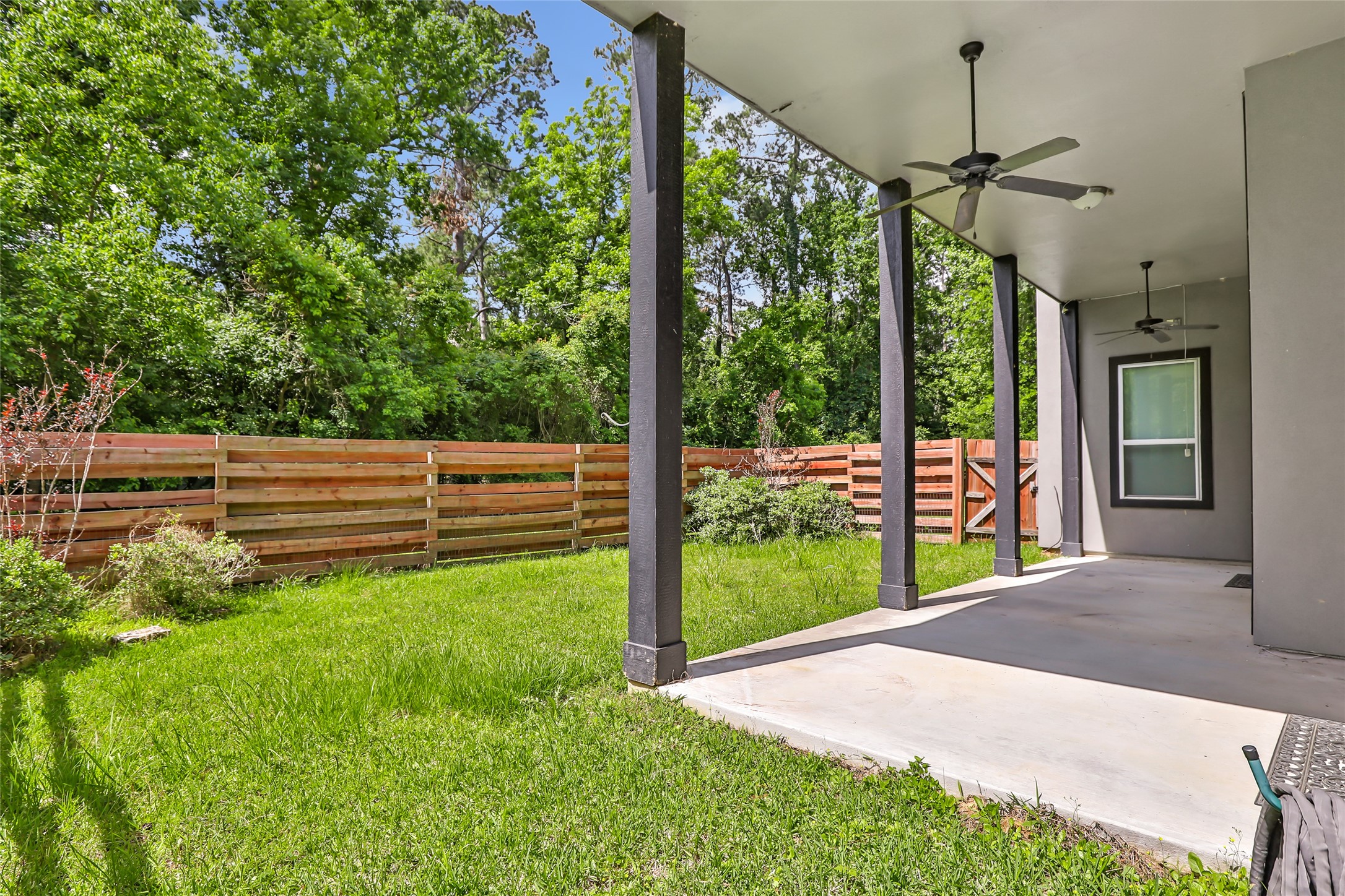 538 Magnolia Point Drive Huffman, TX 77336 - Photo 21 of 30 View of fenced portion of back yard.