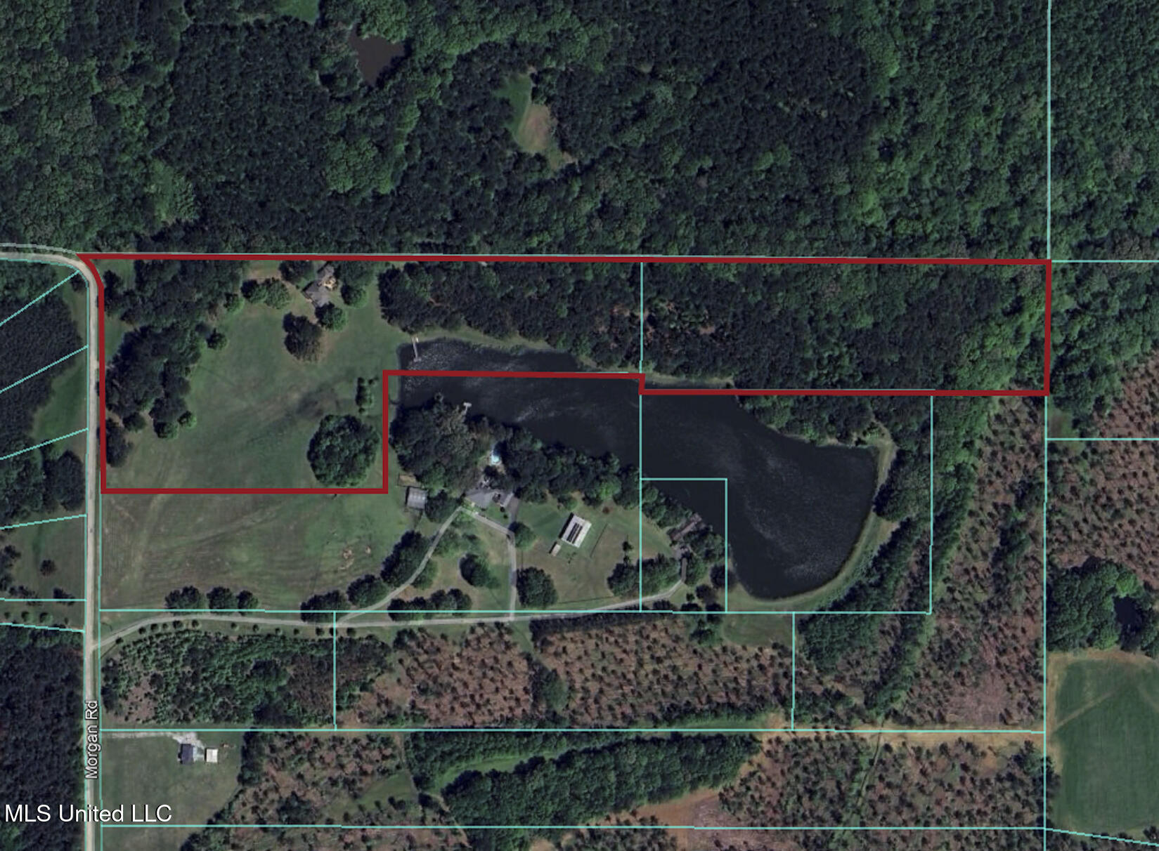 288 Morgan Road Canton, MS 39046 - Photo 9 of 66 288 Morgan Rd lot line-1