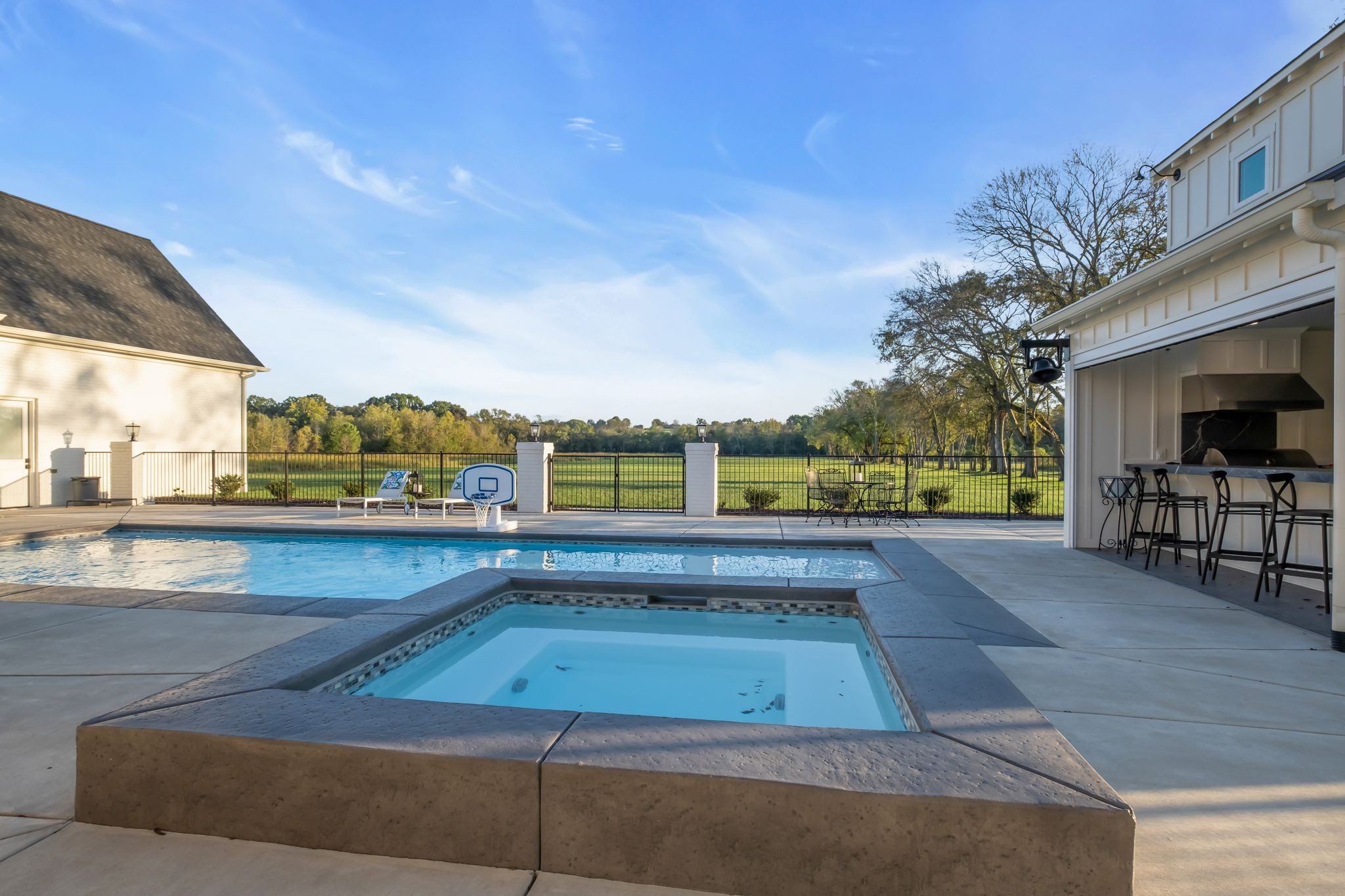 4855 Murfreesboro Road Arrington, TN 37014 - Photo 16 of 63 a view of swimming pool with outdoor seating and city view