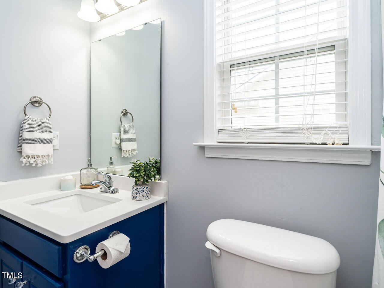 585 Pinecroft Drive Clayton, NC 27520 - Photo 19 of 26 a bathroom with a sink mirror vanity and toilet