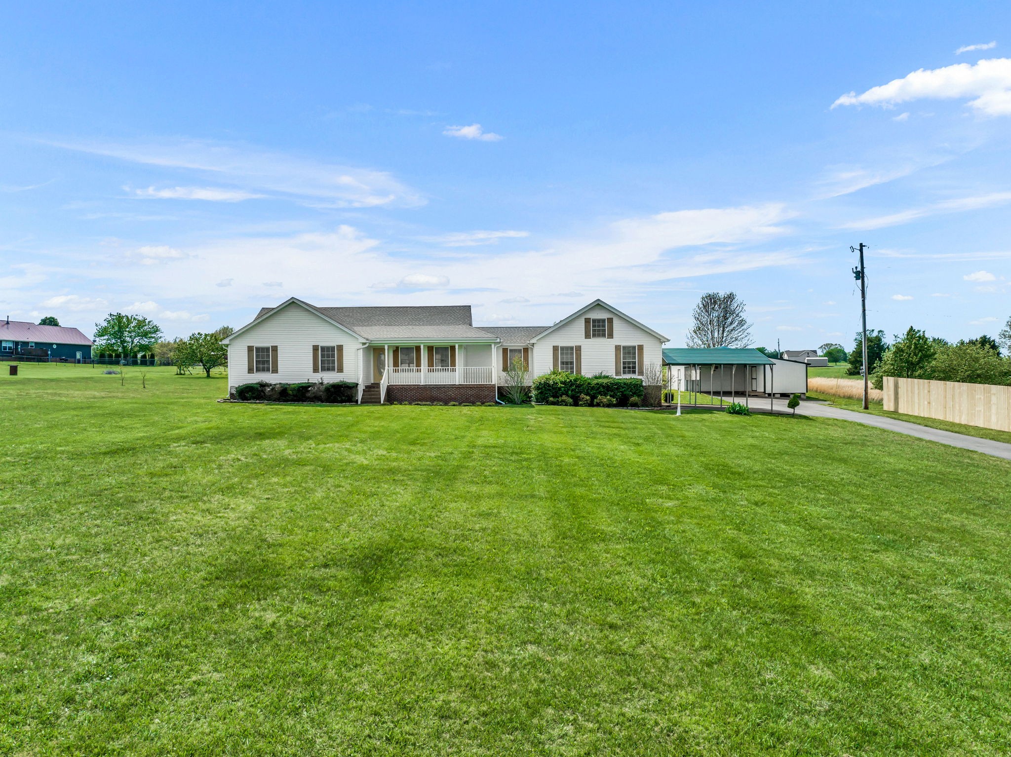 257 Martin Chapel Road Portland, TN 37148 - Photo 1 of 36 a view of an house with backyard space and garden