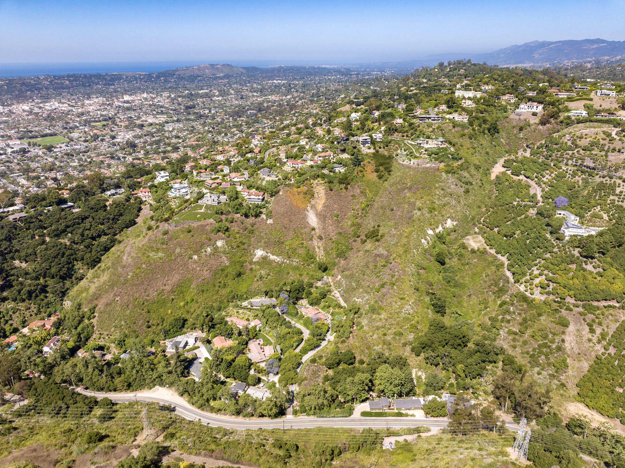 0 Sycamore Canyon Road Santa Barbara, CA 93103 - Photo 12 of 13 a view of city and ocean