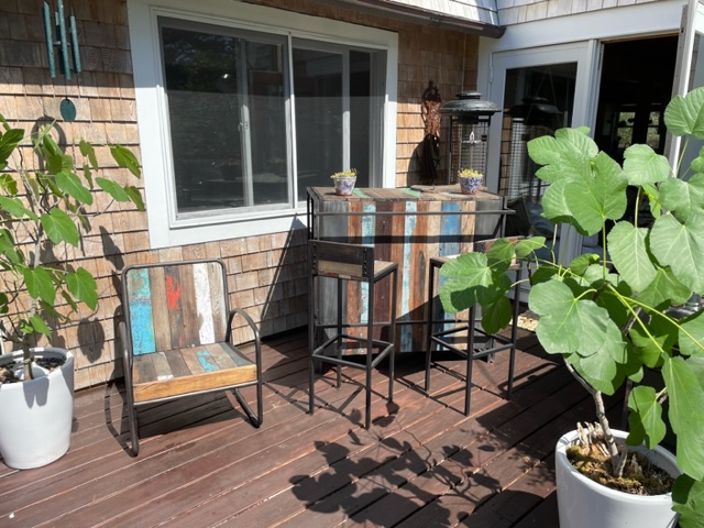 41 Rd To The Plaines Edgartown, MA 02539 - Photo 14 of 19 a building outdoor space with patio furniture