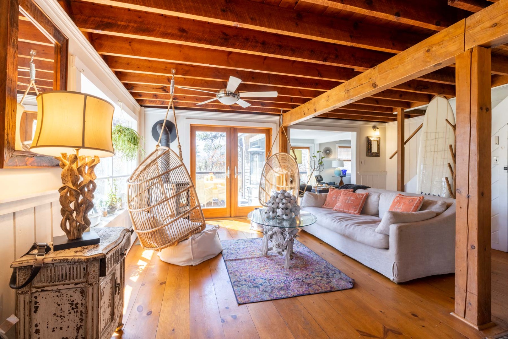41 Rd To The Plaines Edgartown, MA 02539 - Photo 3 of 19 a living room with furniture and a large window