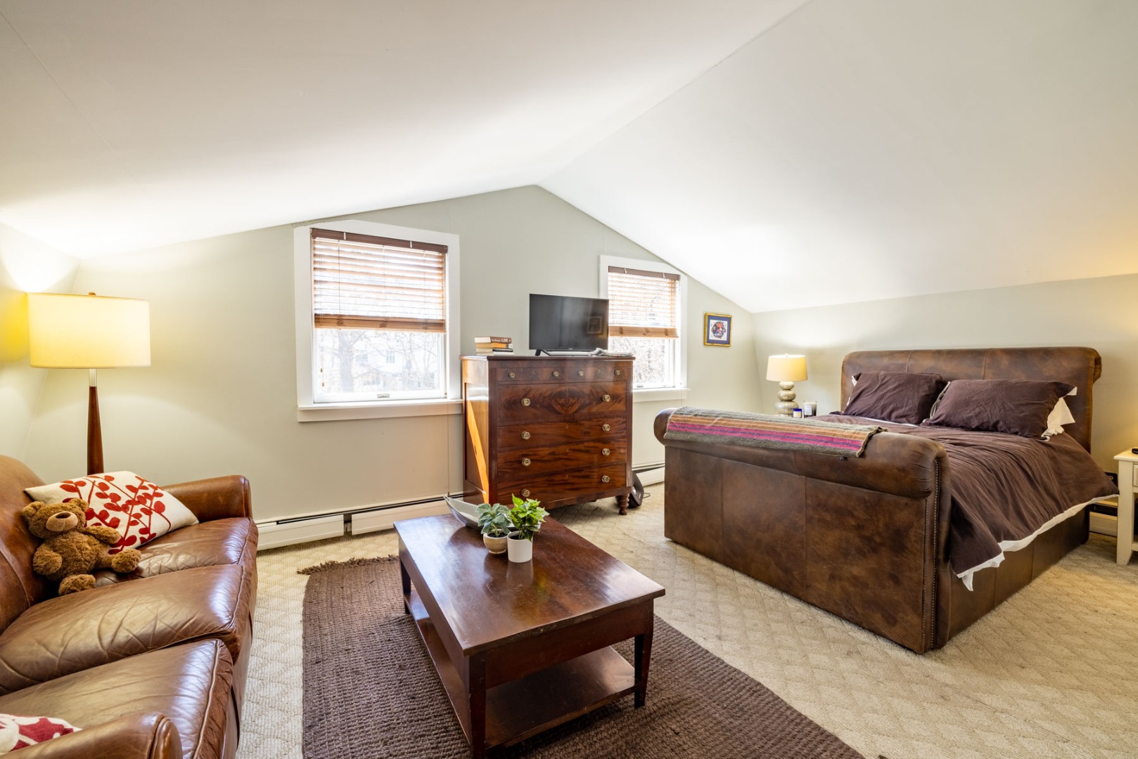 41 Rd To The Plaines Edgartown, MA 02539 - Photo 9 of 19 a bedroom with a bed window and couch