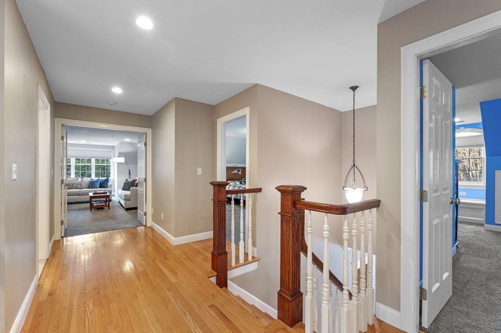 8 Azalea Way Boxford, MA 01921 - Photo 27 of 42 a view of a living room and a wooden floor