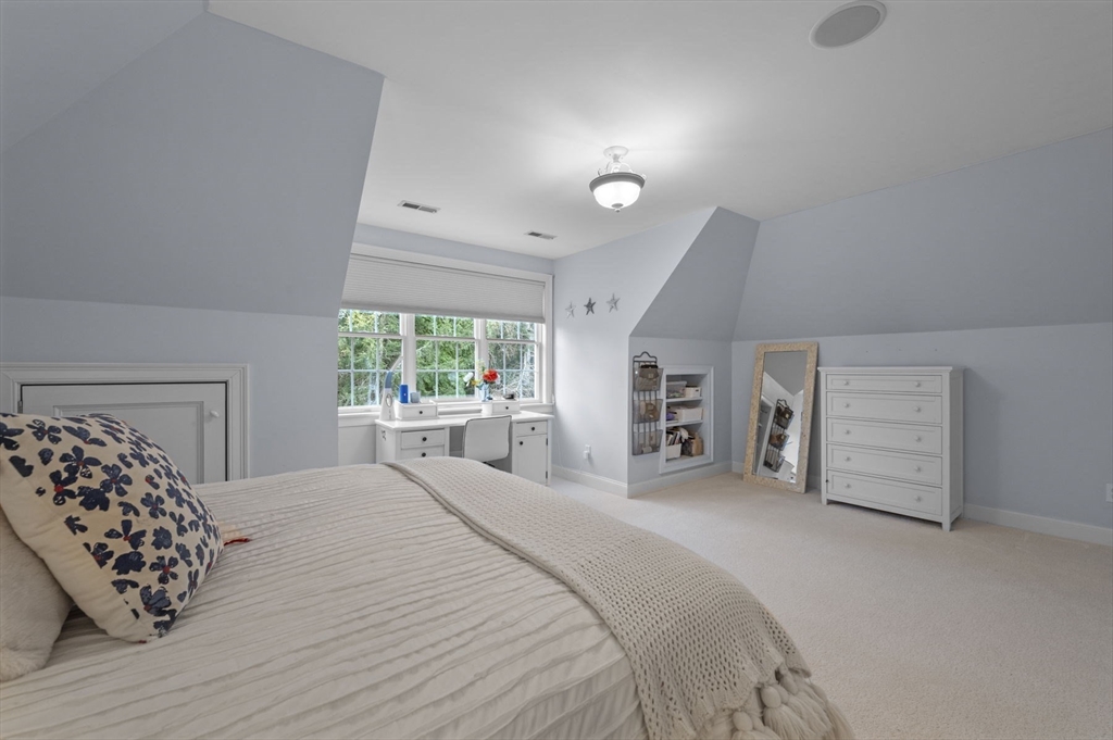 8 Azalea Way Boxford, MA 01921 - Photo 36 of 42 a bedroom with a large bed and a window
