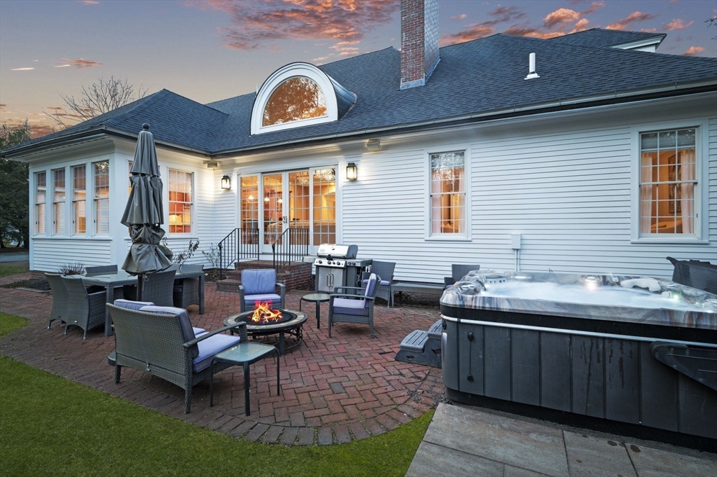 8 Azalea Way Boxford, MA 01921 - Photo 41 of 42 a outdoor living space with furniture and a potted plant