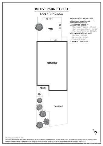 $1,195,000 | 116 Everson Street, San Francisco, CA 94131