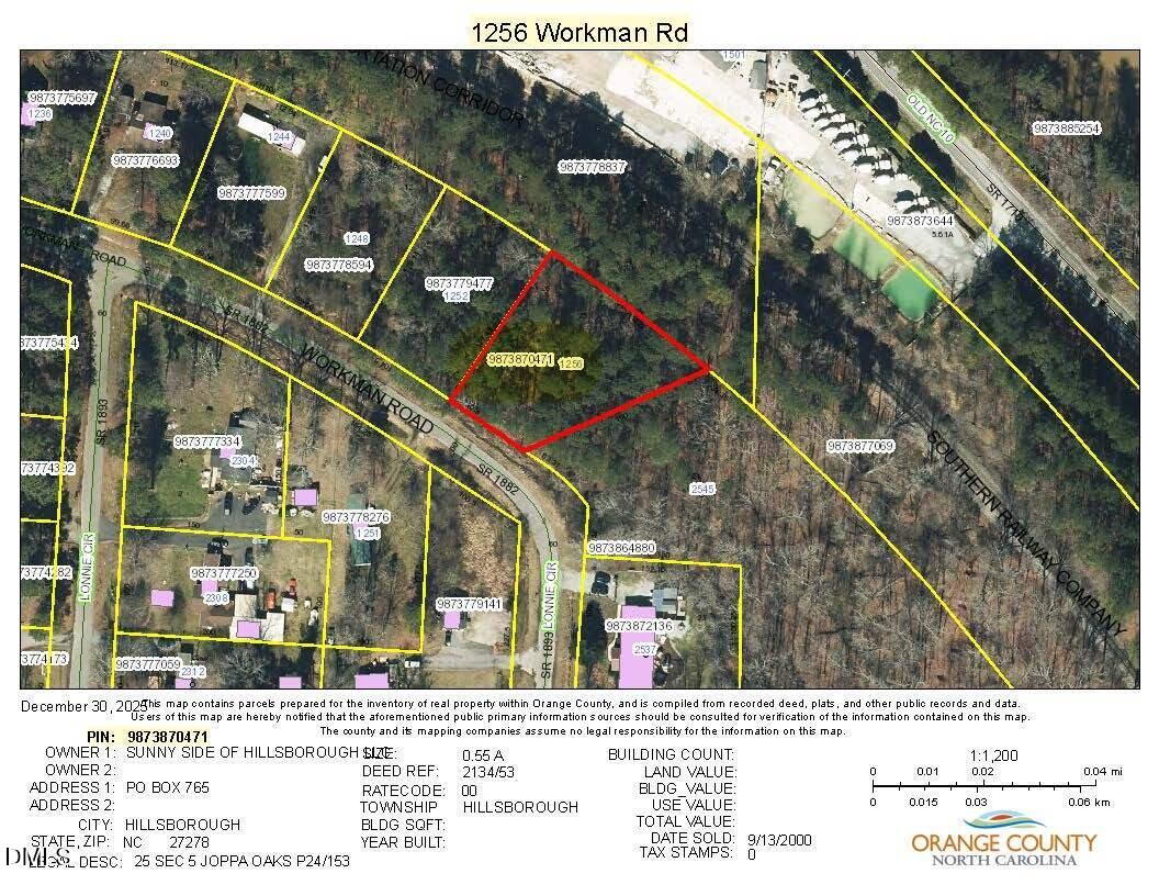 1256 Workman Road Hillsborough, NC 27278 - Photo 2 of 3 a view of an outdoor space