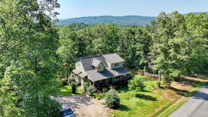 87 Harbin Court Morganton, GA 30560 - Photo 12 of 63 an aerial view of a house with a yard