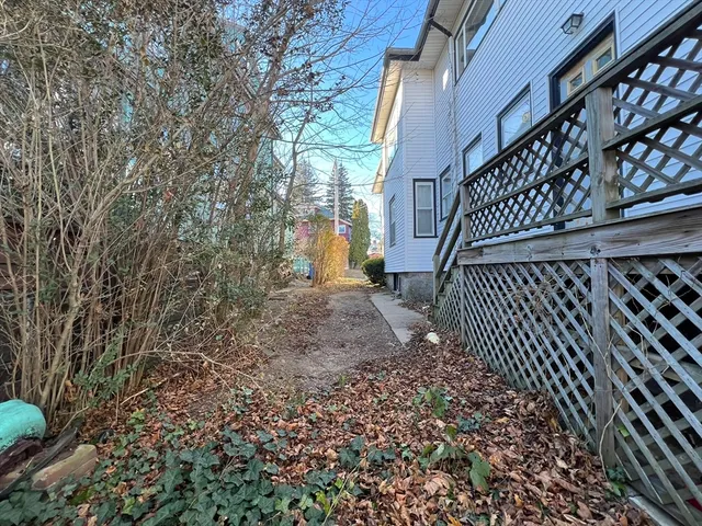a view of stairs and pathway