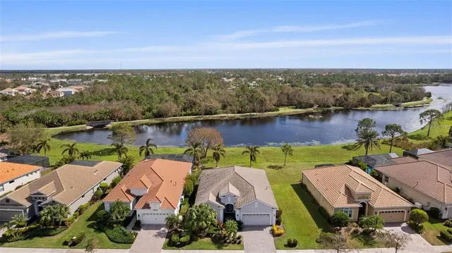 a view of a lake from a balcony