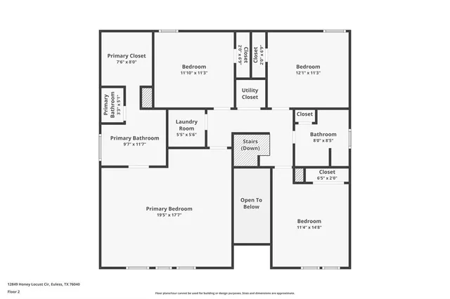 a picture of a floor plan