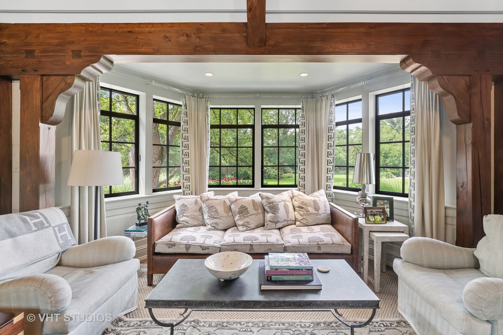 720 Ardsley Road Winnetka, IL 60093 - Photo 45 of 103 a living room with furniture and a large window