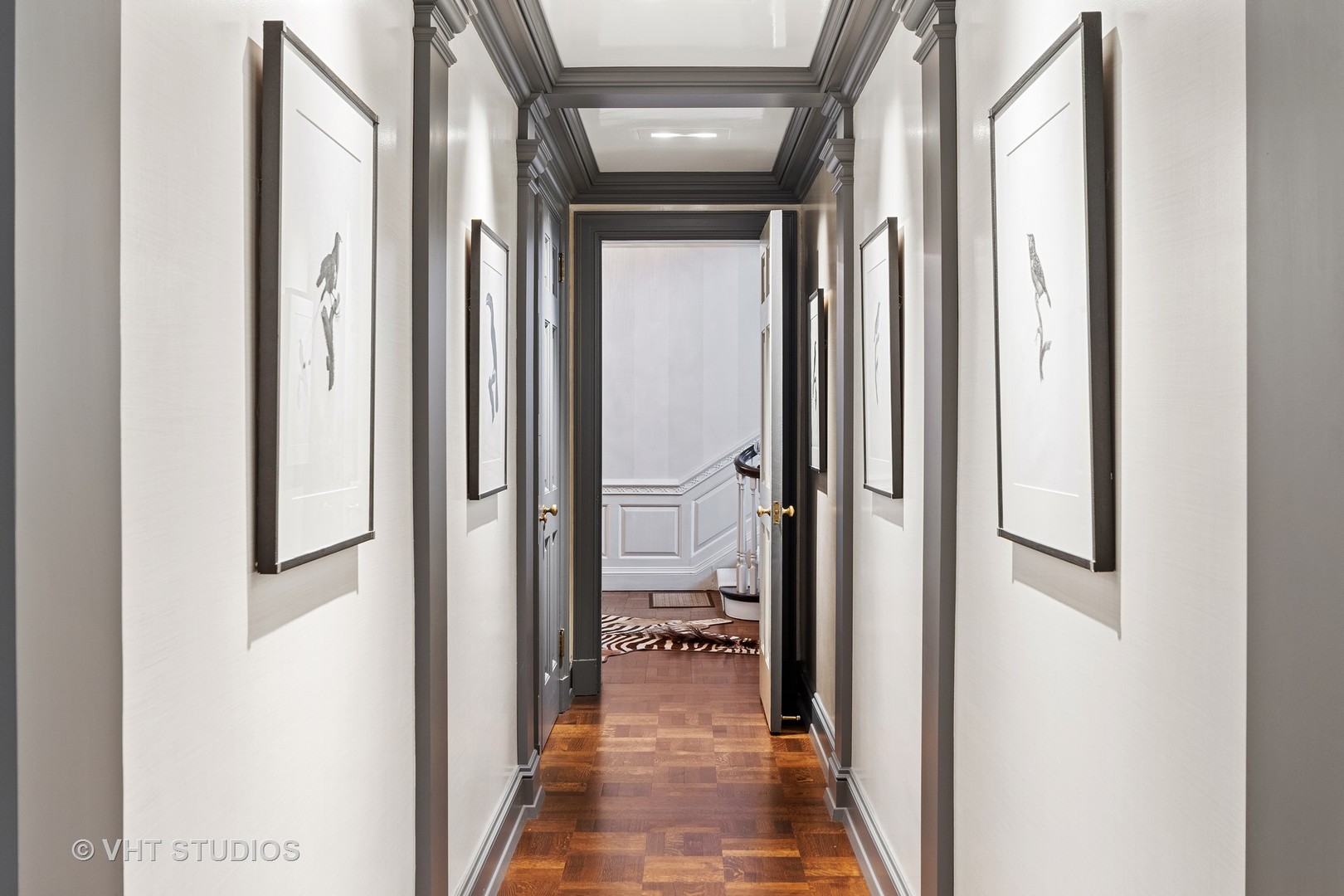 720 Ardsley Road Winnetka, IL 60093 - Photo 47 of 103 a view of a hallway with toilet and a glass door