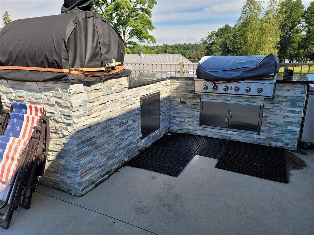 35 Washington Lake Road Eldred, NY 12732 - Photo 19 of 35 a view of outdoor space with barbecue grill and outdoor seating