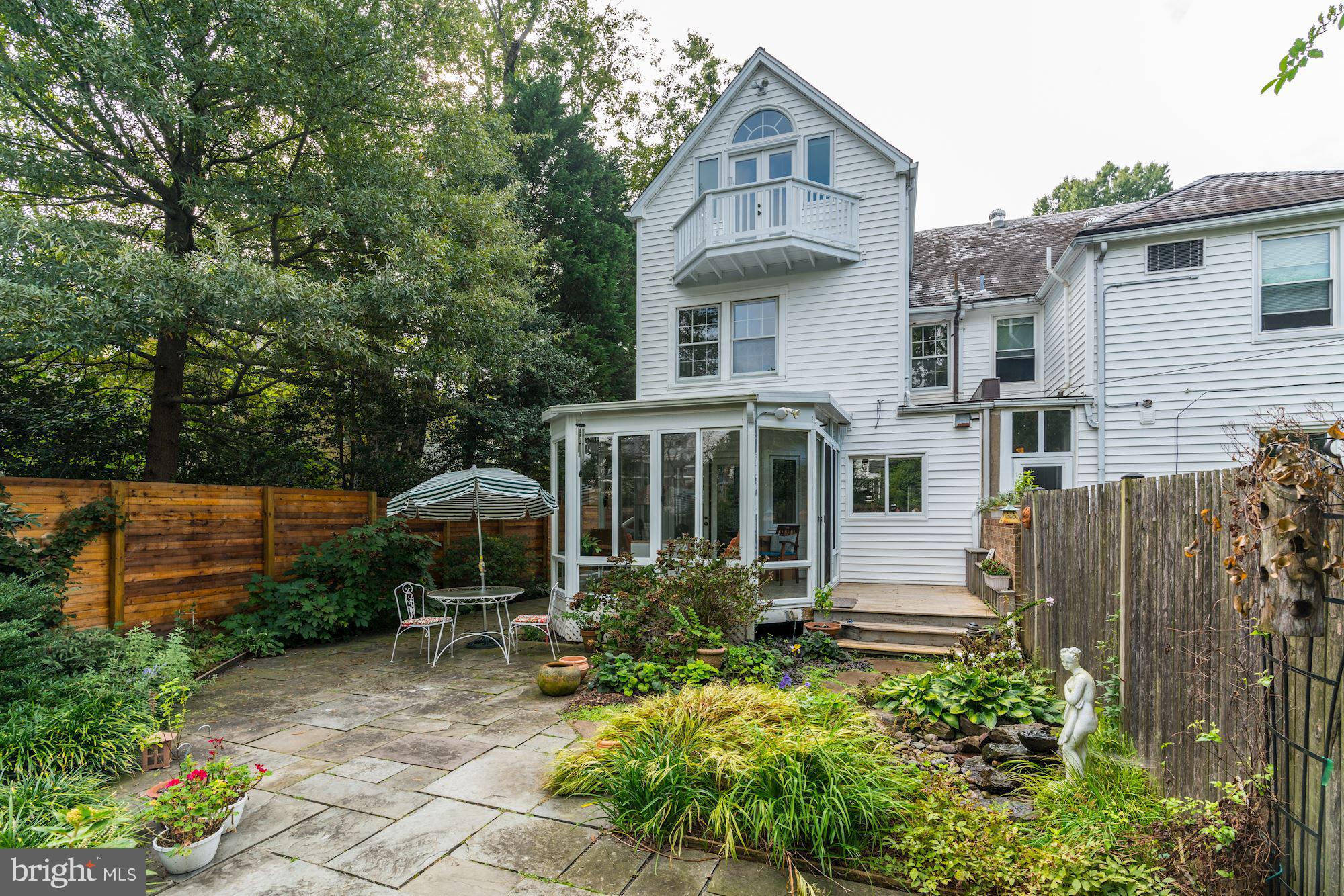 4119 Military Road Northwest Washington, DC 20015 - Photo 1 of 30 Rear patio