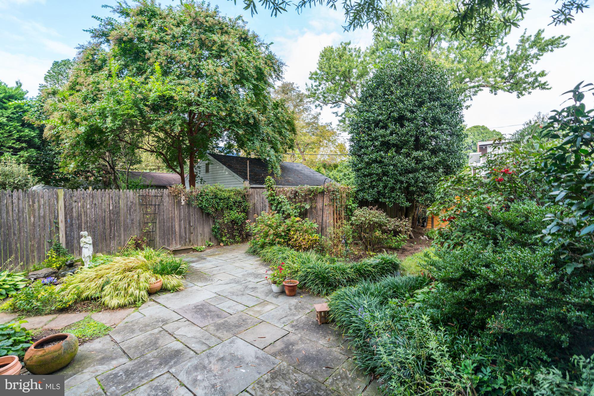 4119 Military Road Northwest Washington, DC 20015 - Photo 27 of 30 Patio and garden
