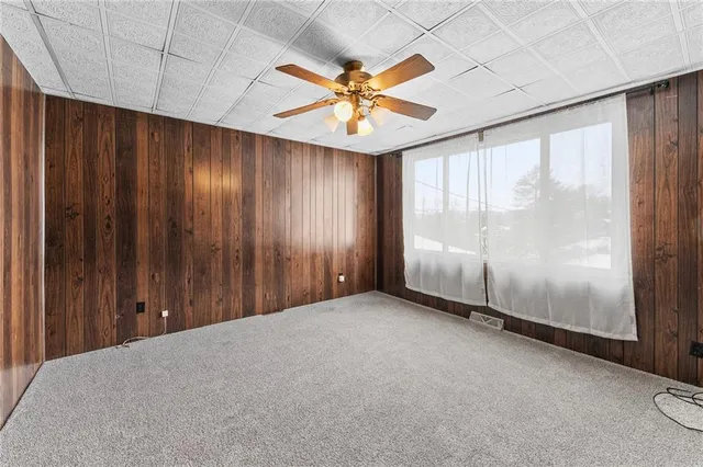 a view of an entryway with staircase