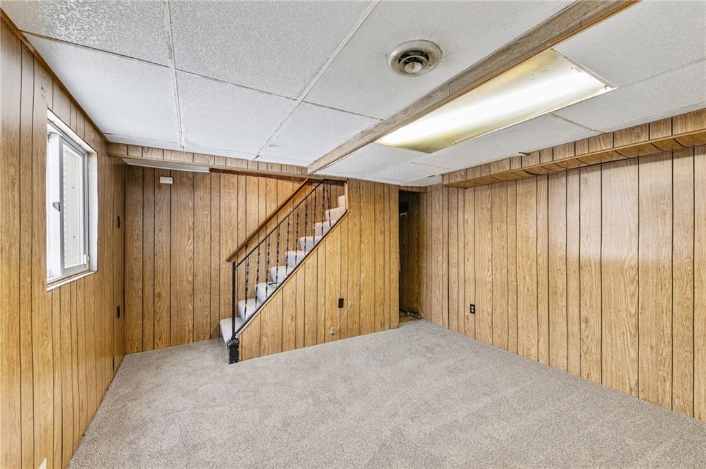 807 Oak Street Monessen, PA 15062 - Photo 17 of 28 a view of an entryway with staircase