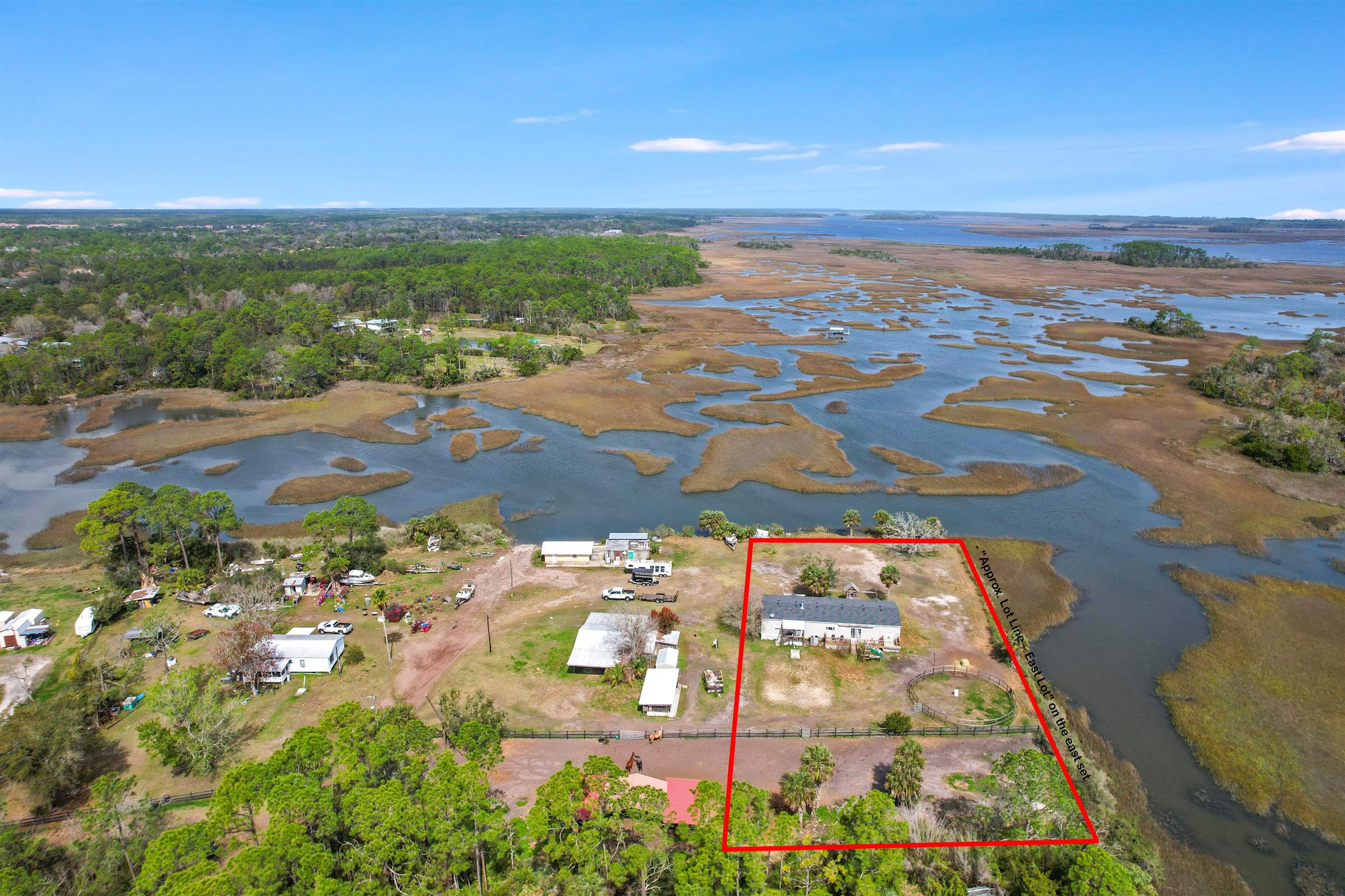 490 Coopers Cove Road St. Augustine, FL 32095 - Photo 1 of 14 a view of city with ocean