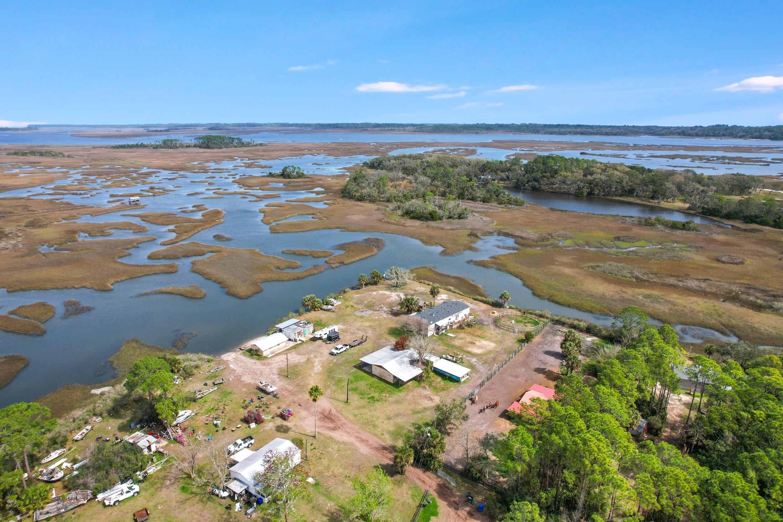 490 Coopers Cove Road St. Augustine, FL 32095 - Photo 12 of 14 a view of a city with an ocean