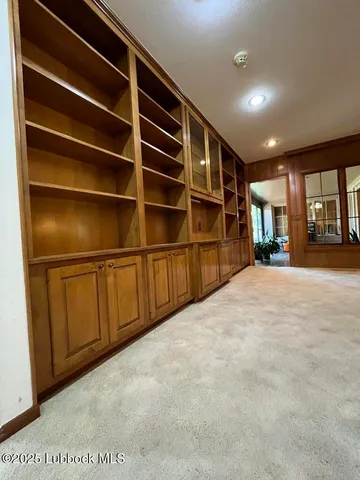 a view of closet area