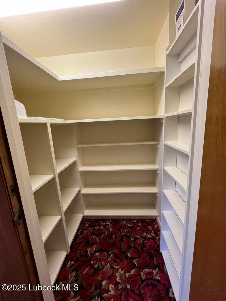 103 Yucca Terrace Plainview, TX 79072 - Photo 57 of 79 a view of walk in closet with empty racks