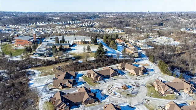 a view of a lake with beach