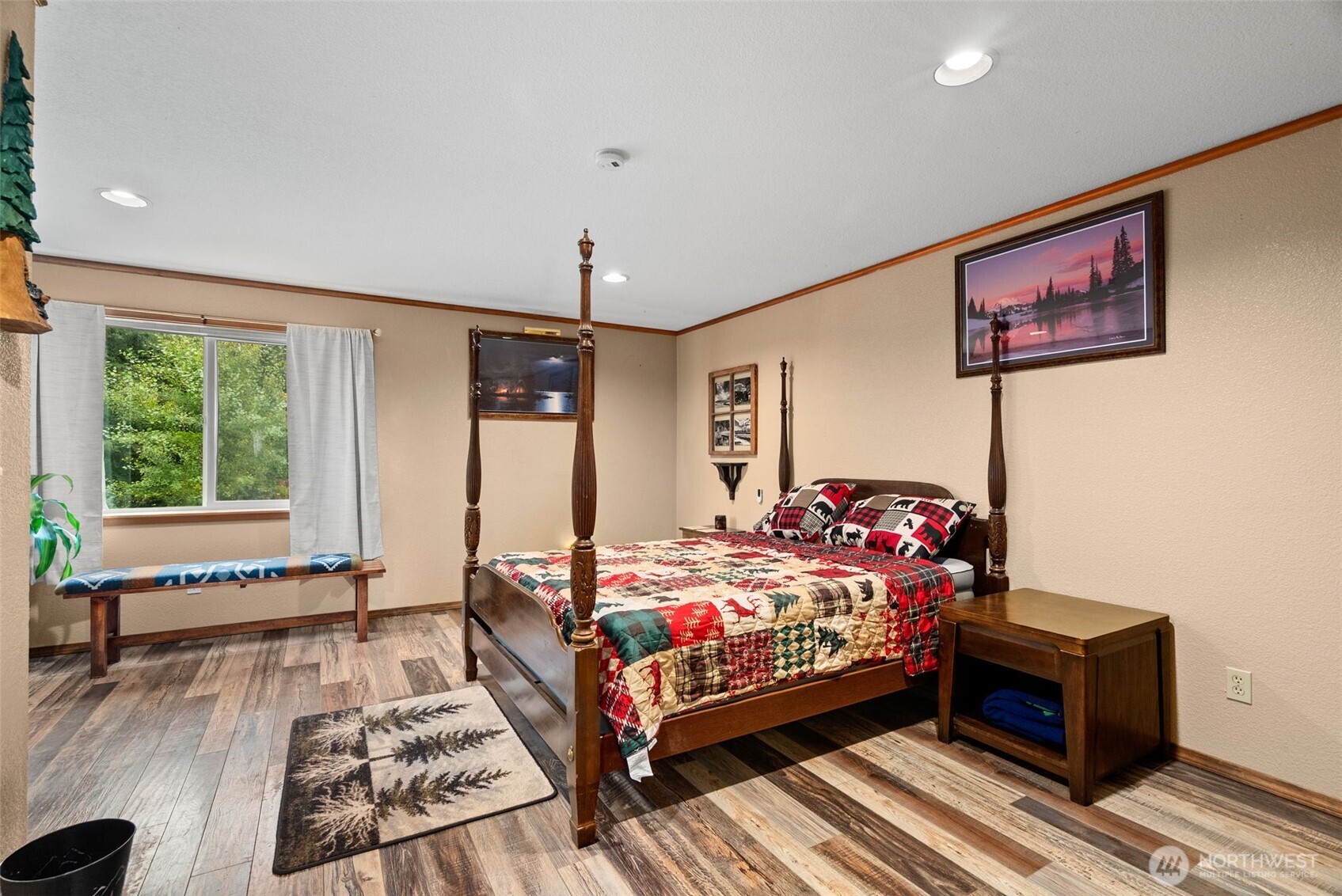 4914 182nd Avenue Southwest Longbranch, WA 98351 - Photo 16 of 37 a bedroom with bed and a window