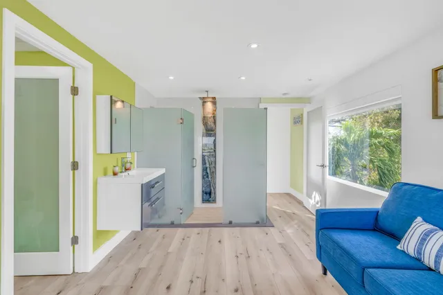 a bathroom with a toilet and a sink