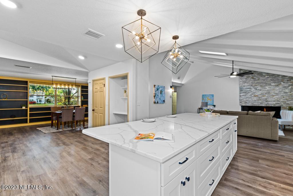 17 River Road Orange Park, FL 32073 - Photo 15 of 49 a kitchen that has a lot of cabinets in it