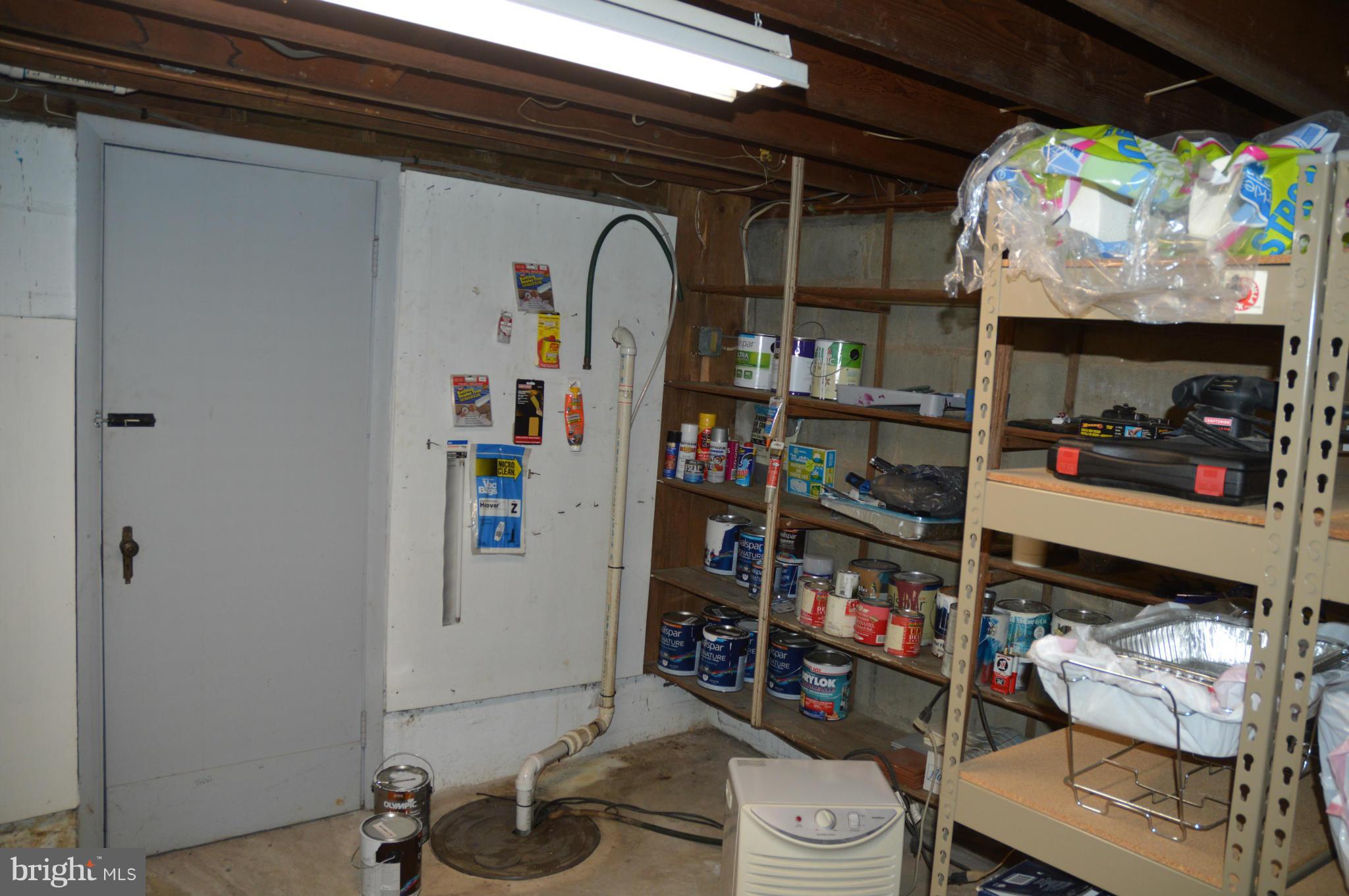 207 Patuxent Road Laurel, MD 20707 - Photo 30 of 30 Basement with door to back yard