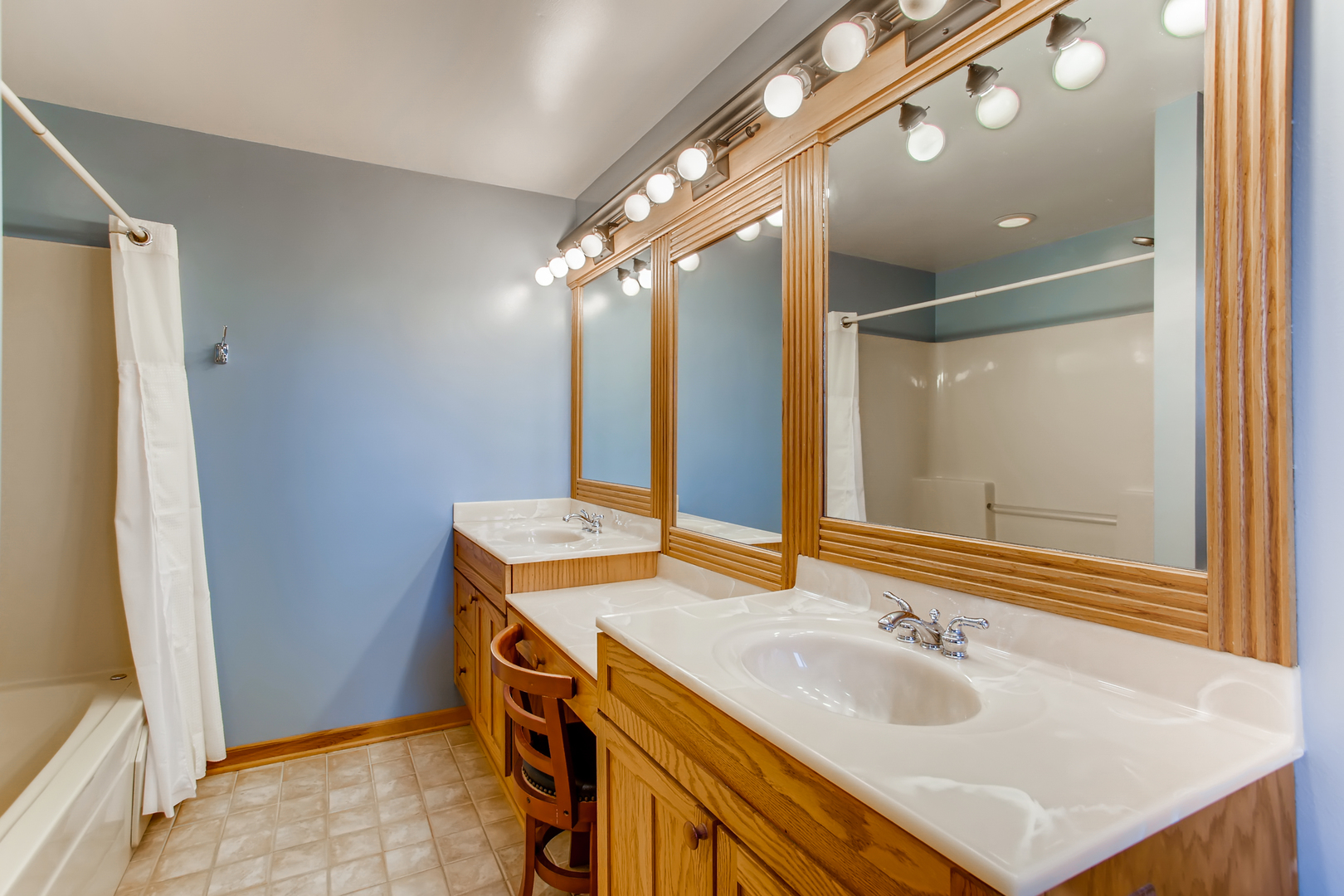 2N706 Howard Road Maple Park, IL 60151 - Photo 18 of 40 a bathroom with a sink and a mirror