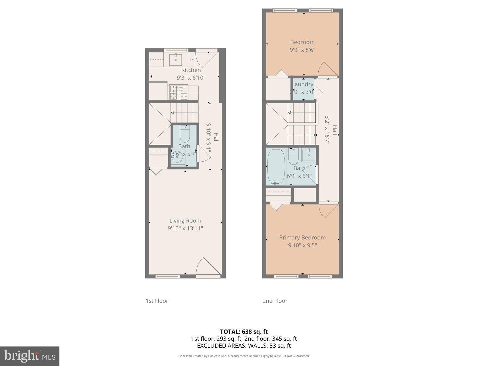 847 Carroll Street Baltimore, MD 21230 - Photo 32 of 33 Stylish two-story floor plan layout.