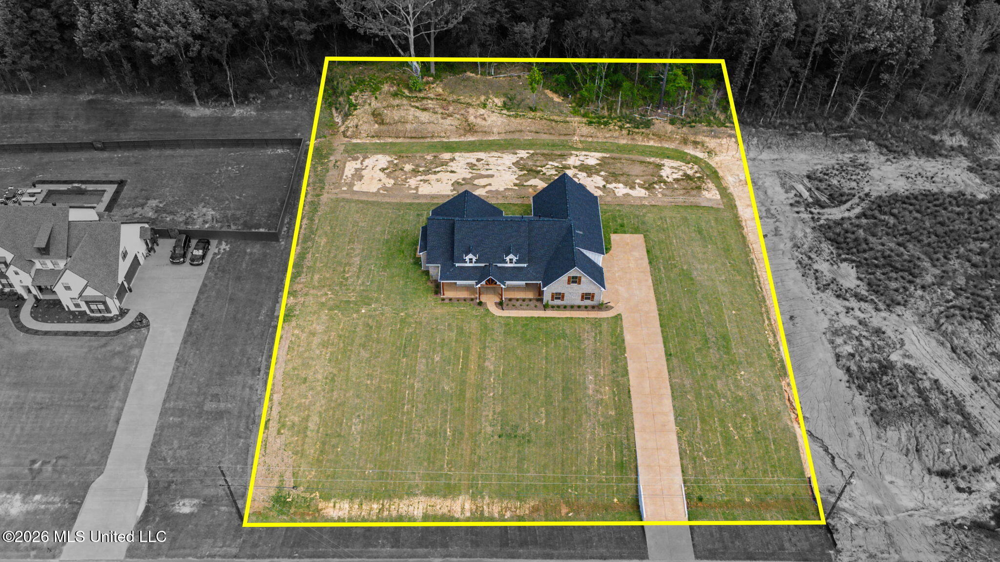 2382 Lauren Way Hernando, MS 38632 - Photo 31 of 33 Estimated Property Lines