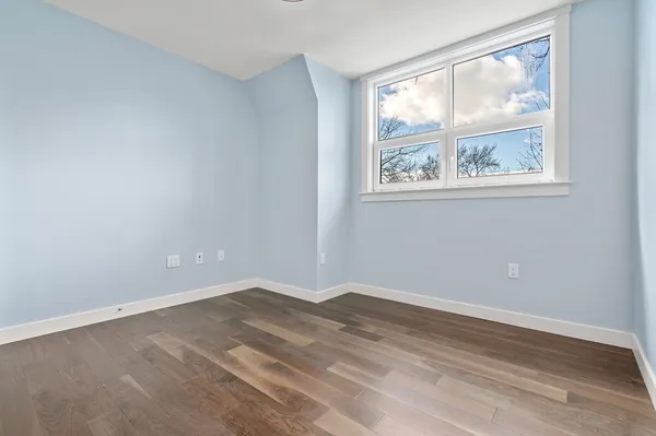 a view of empty room with window