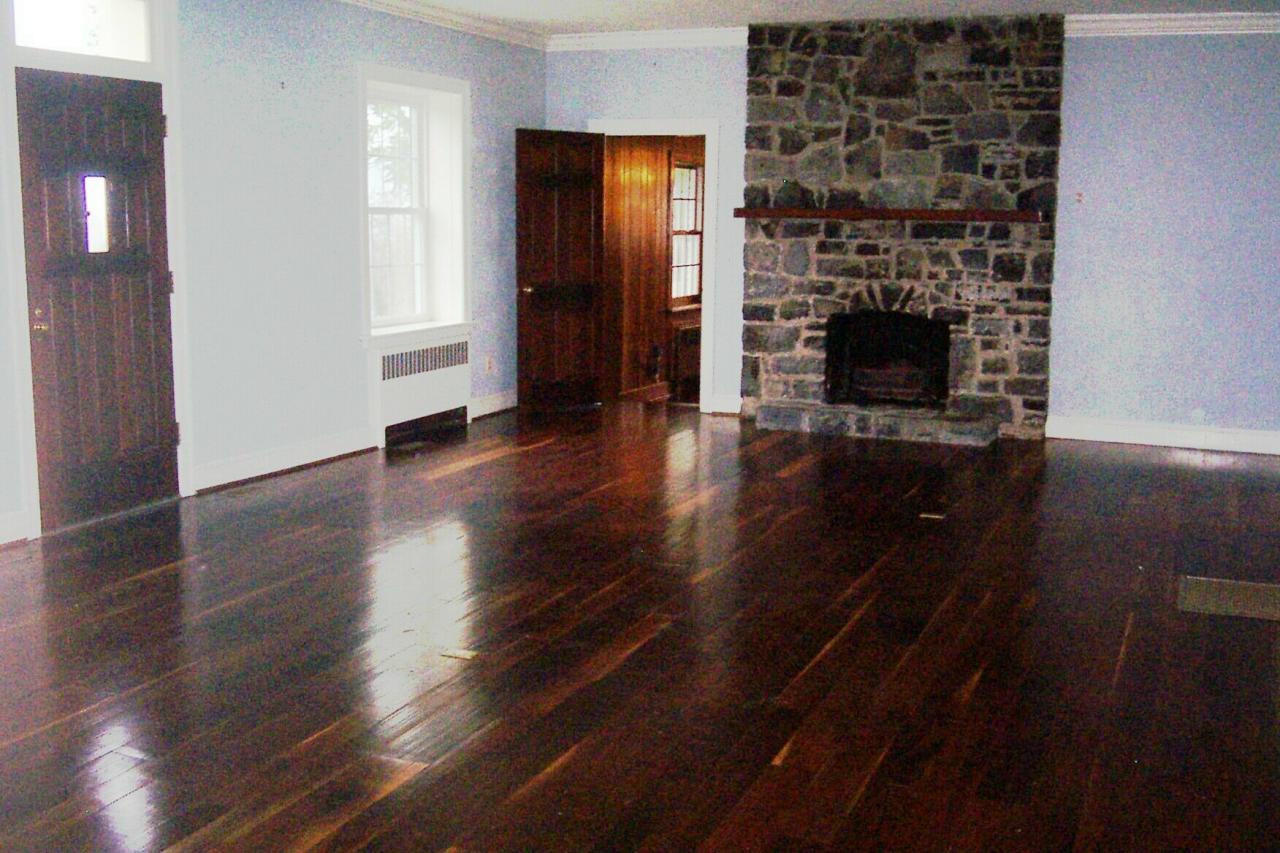 593 Black Magic Farm Road Buchanan, VA 24066 - Photo 28 of 33 view of walnut floors in Living Room