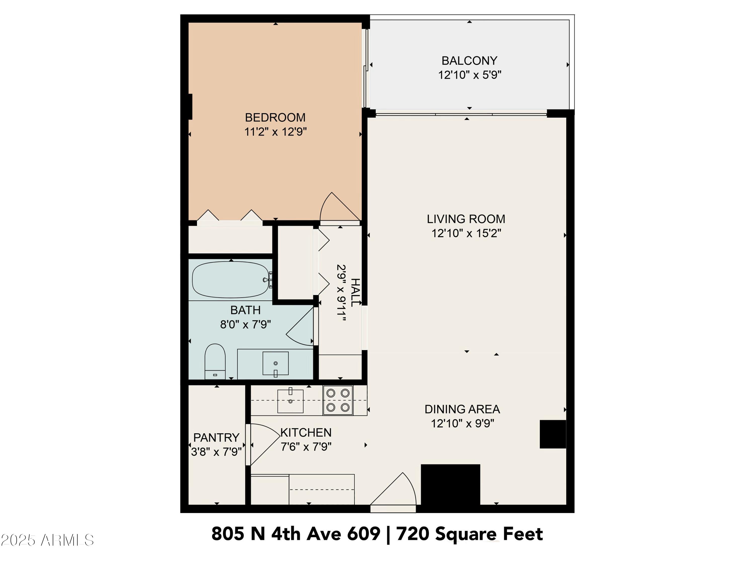 805 North 4th Avenue, Unit 609 Phoenix, AZ 85003 - Photo 24 of 30 805 N 4th Ave 609 | The Embassy