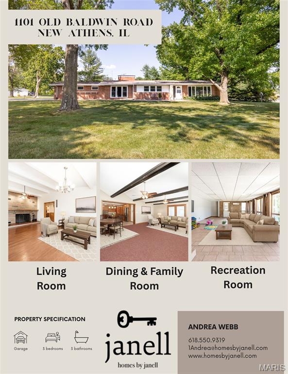 1101 Old Baldwin Road New Athens, IL 62264 - Photo 1 of 46