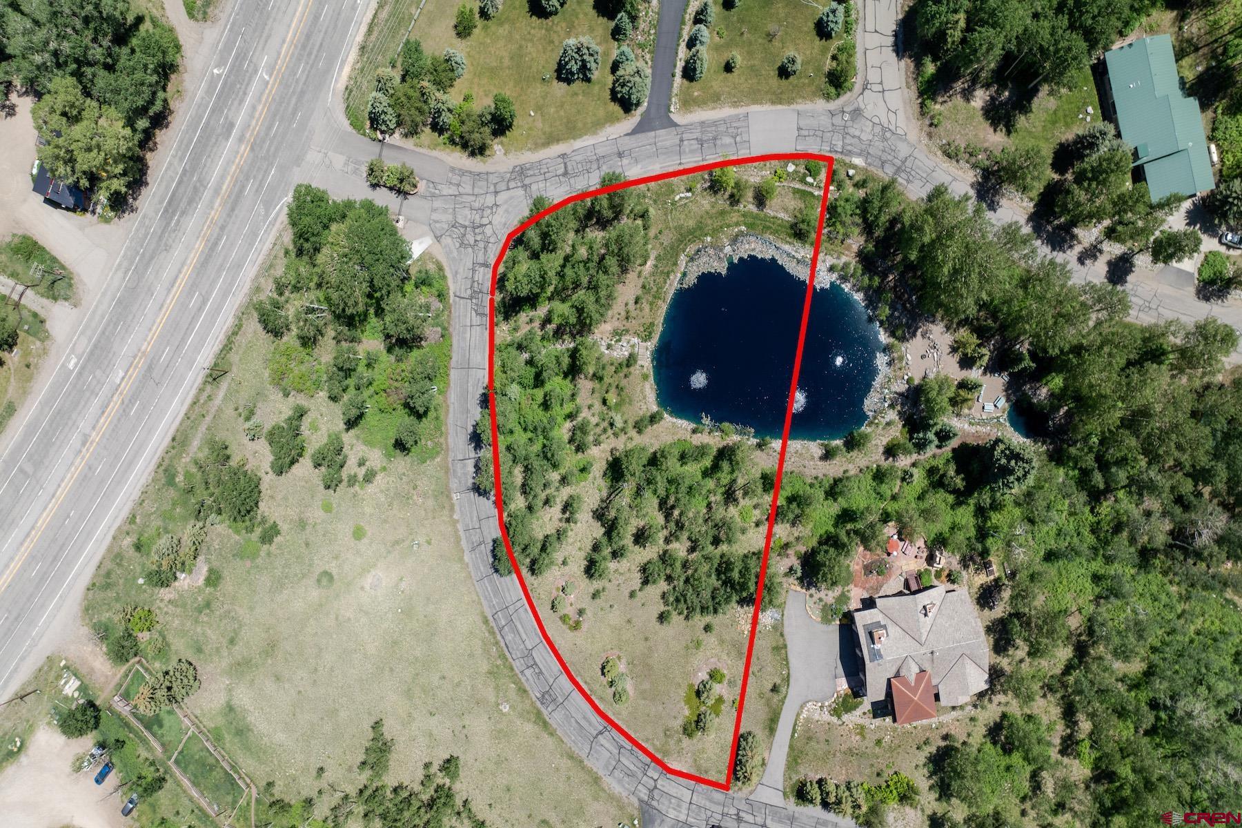 75 Falcon Ridge Road Durango, CO 81301 - Photo 11 of 27 an aerial view of a garden