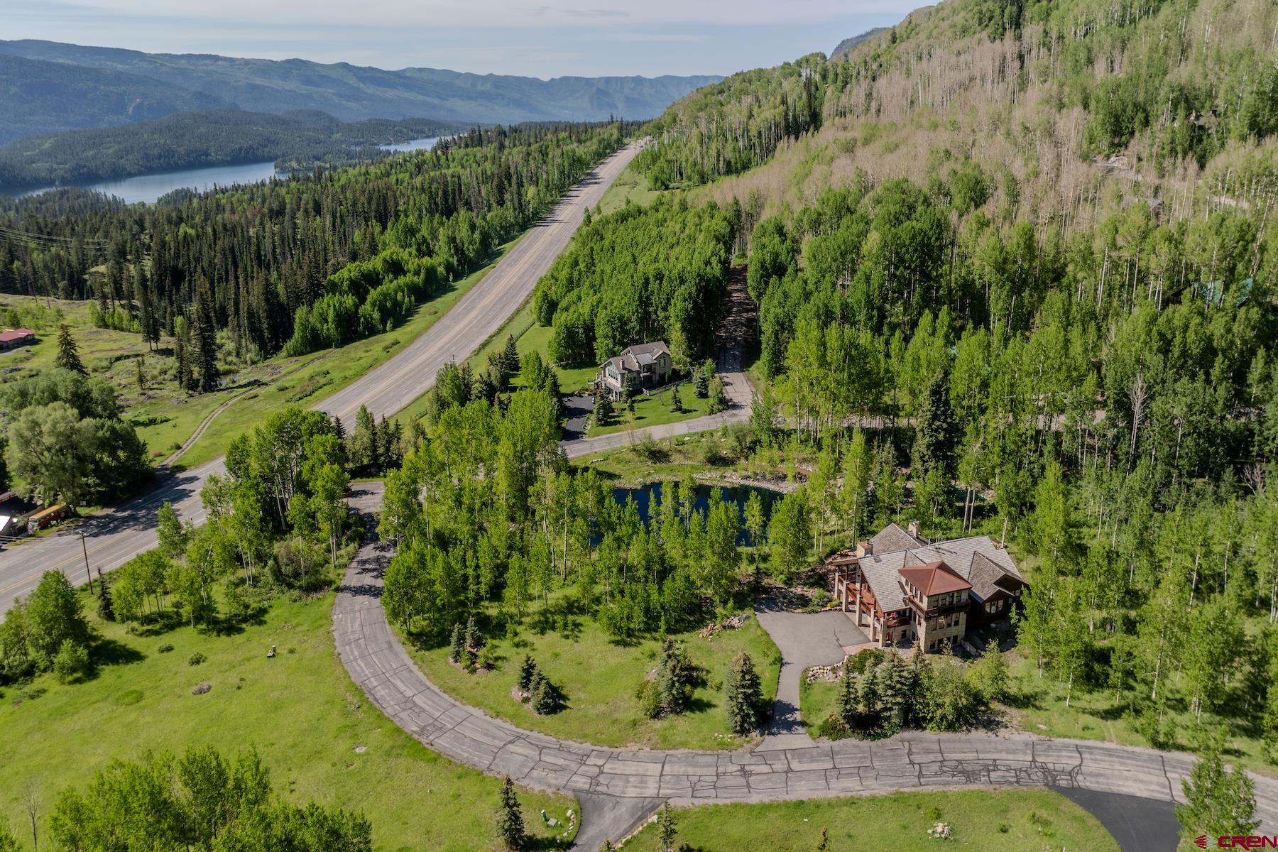 75 Falcon Ridge Road Durango, CO 81301 - Photo 18 of 27 an aerial view of a house with a yard