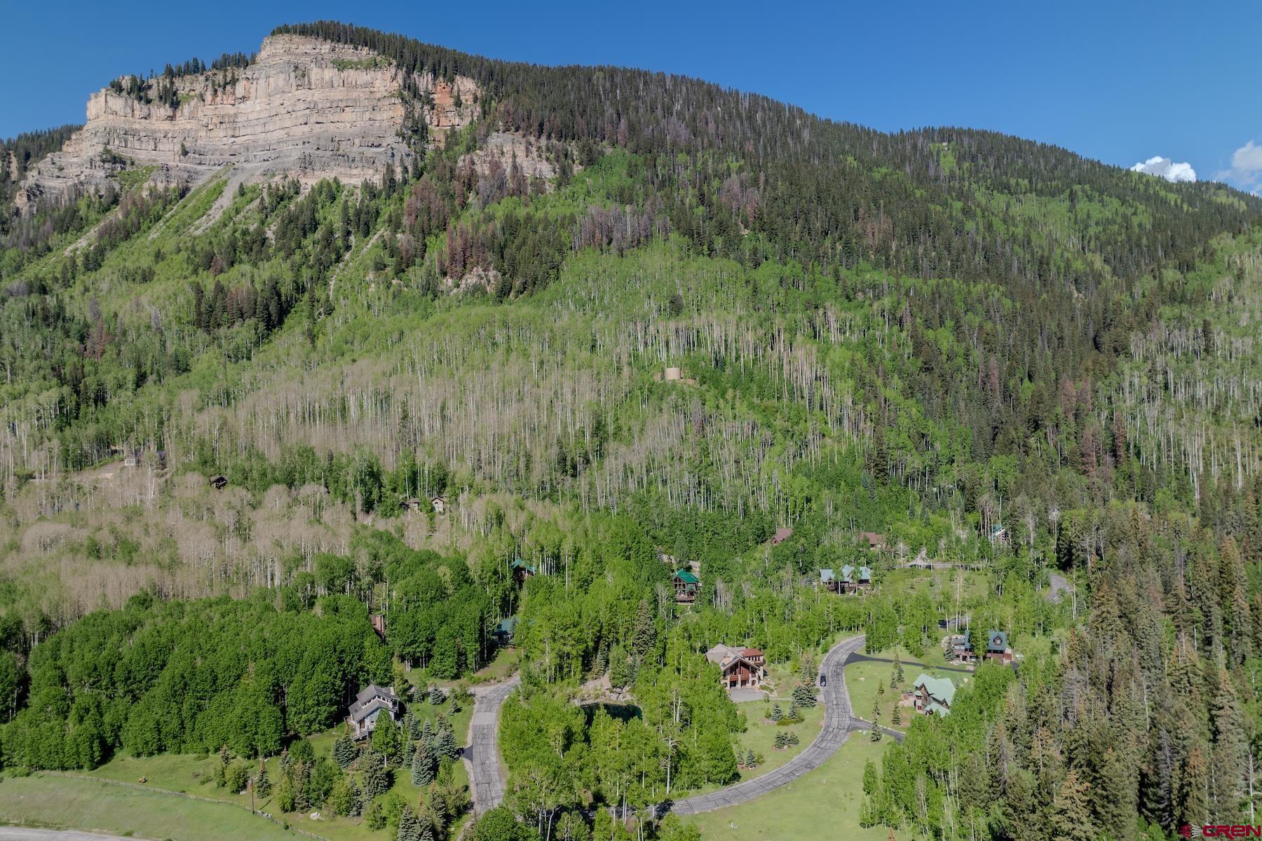 75 Falcon Ridge Road Durango, CO 81301 - Photo 26 of 27 a view of a lush green forest with lots of trees
