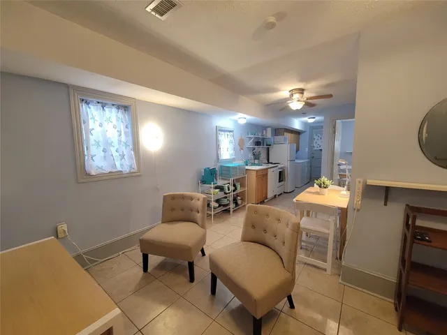 a room with storage and utility