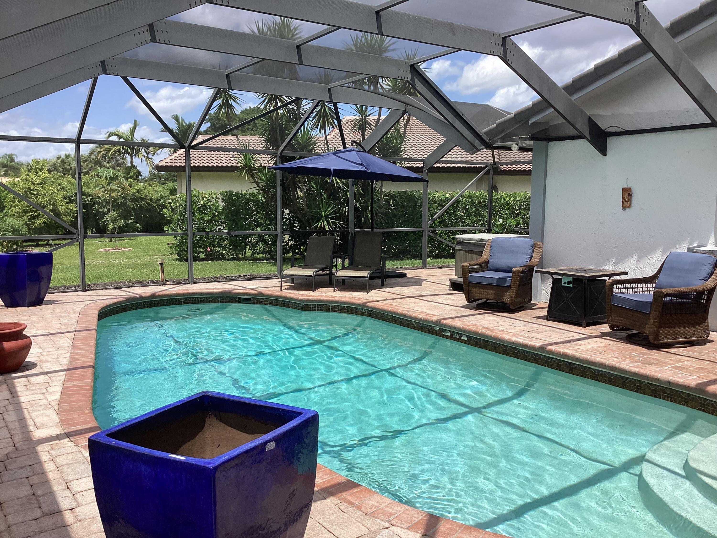 10496 Augusta Court Boca Raton, FL 33498 - Photo 32 of 41 Screened Pool