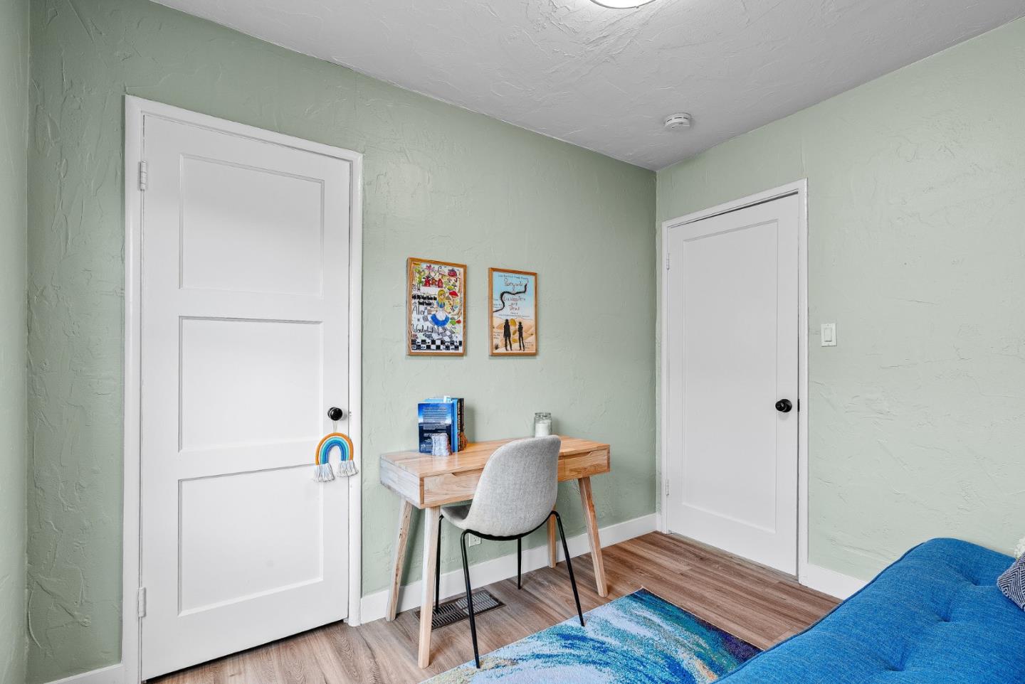 320 Hillcrest Drive Aptos, CA 95003 - Photo 23 of 36 a workspace with furniture and wooden floor