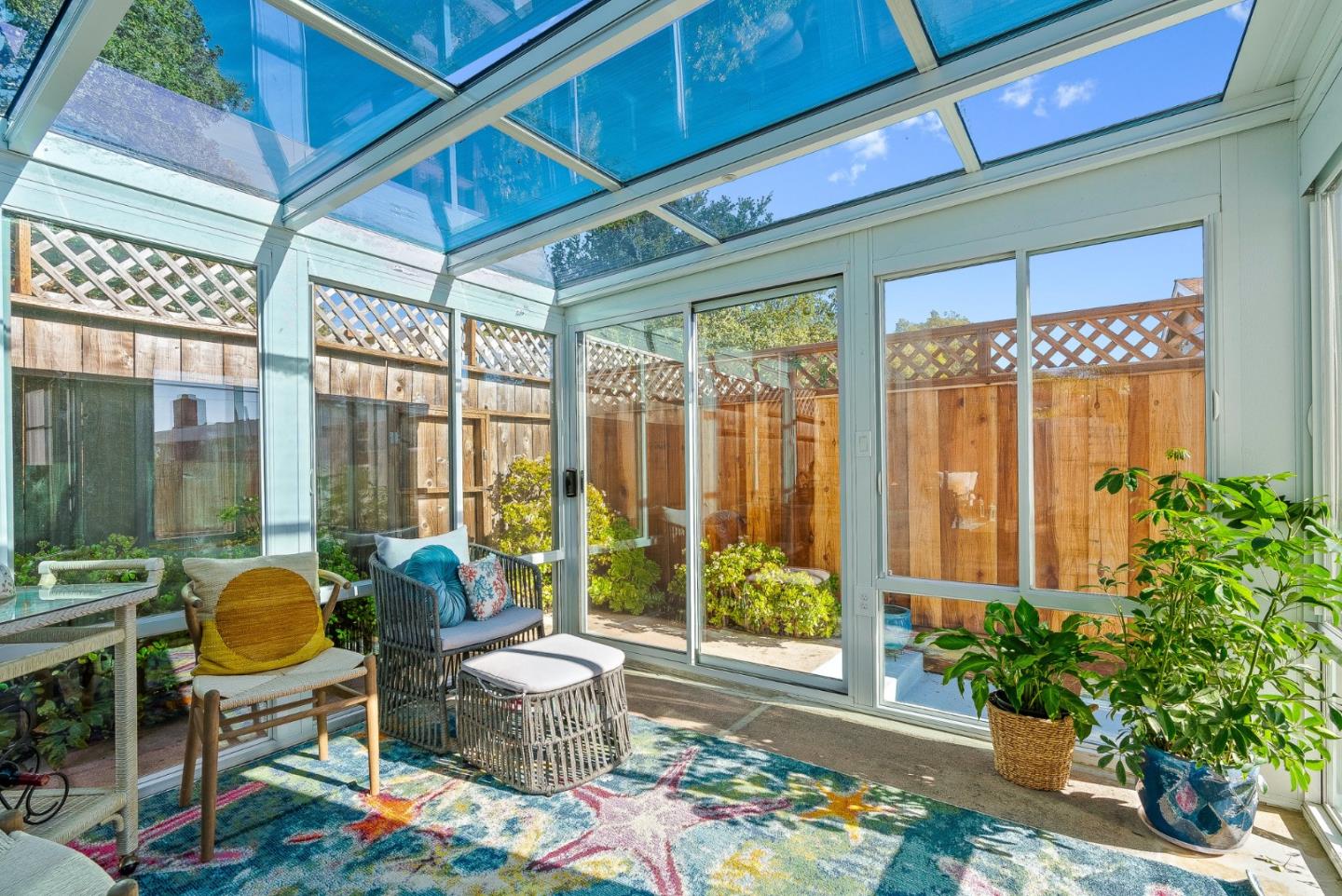 320 Hillcrest Drive Aptos, CA 95003 - Photo 3 of 36 a outdoor living space with furniture and garden view
