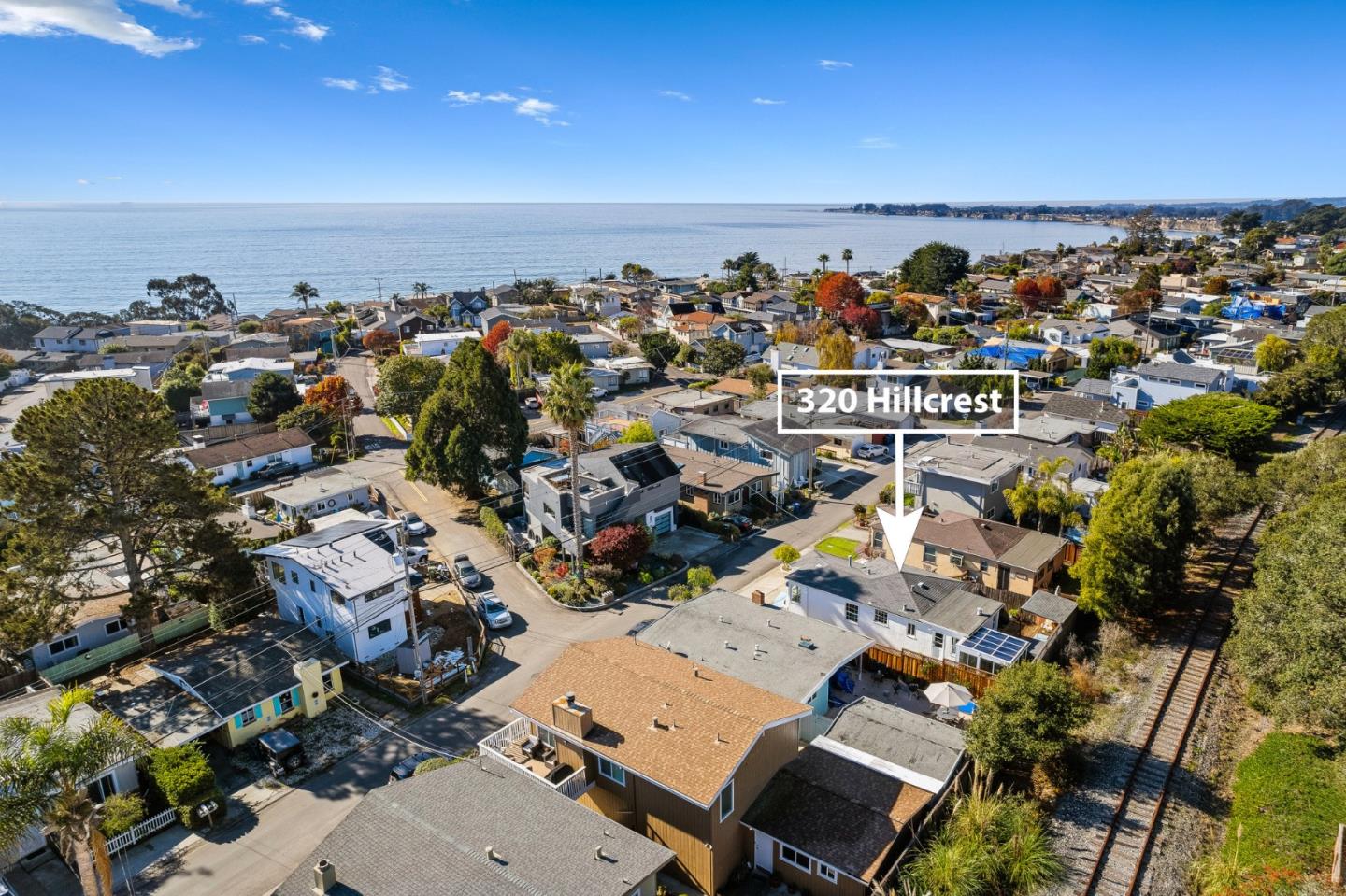 320 Hillcrest Drive Aptos, CA 95003 - Photo 34 of 36 an aerial view of a city