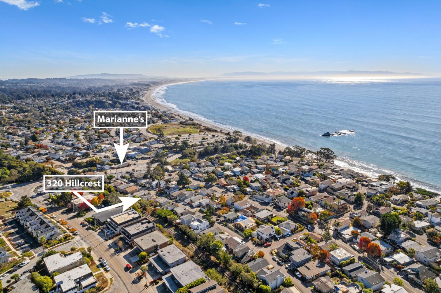 320 Hillcrest Drive Aptos, CA 95003 - Photo 36 of 36 an aerial view of a city
